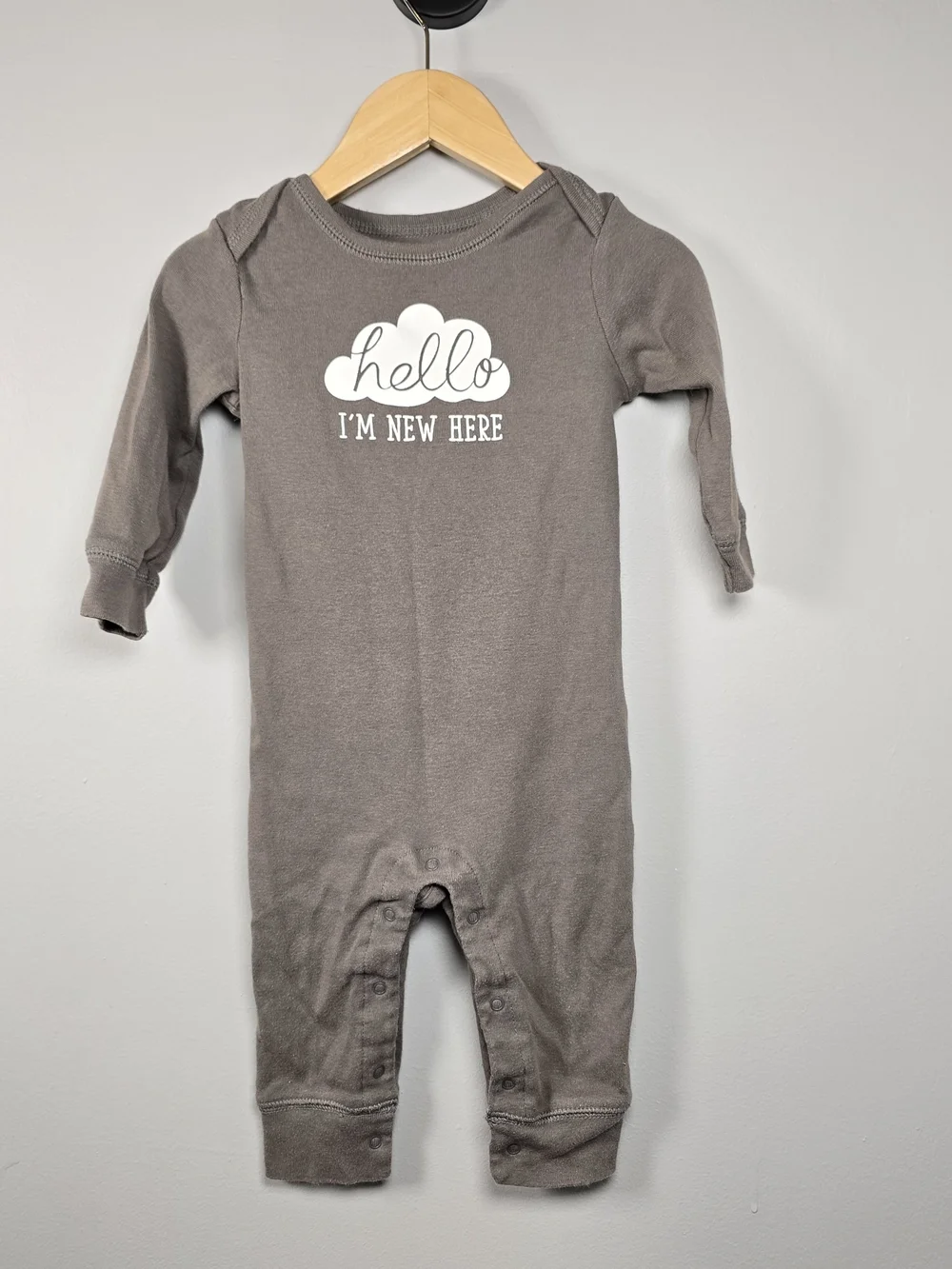 Carter's Grey & White Sheep Jumper, Bib and Bodysuit Set - 5 Piece Bundle